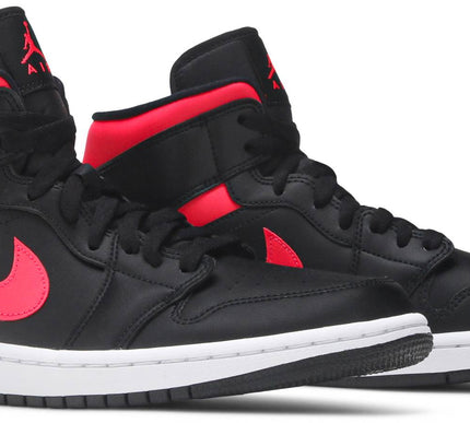 Nike Womens Air Jordan 1 Mid Sneakers - 'Siren Red'