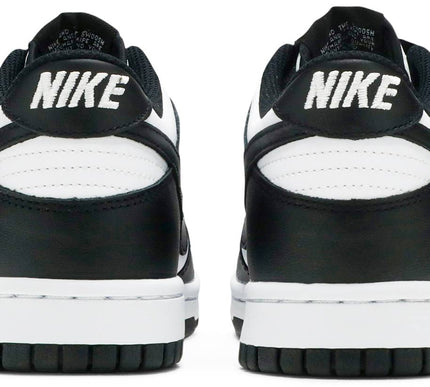 Nike Grade School Womens Dunk Low Sneakers - 'Black White'