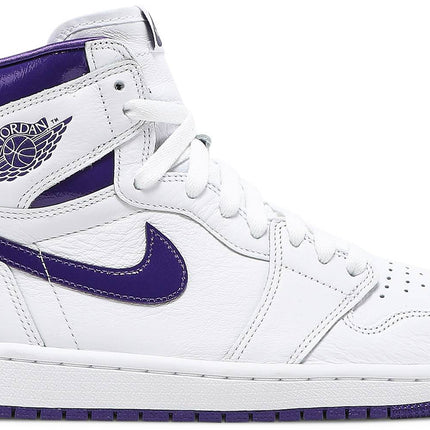 Nike Womens Air Jordan 1 High OG Sneakers - 'Court Purple'