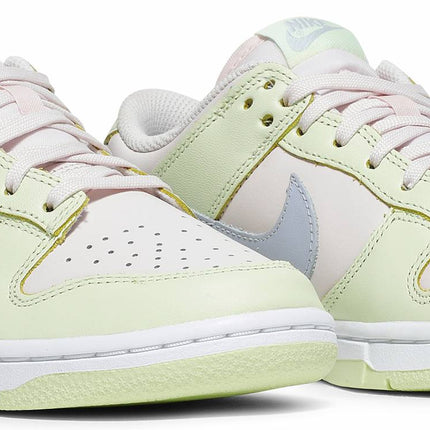 Nike Womens Dunk Low Sneakers - 'Lime Ice'