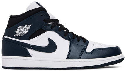 Nike Mens Air Jordan 1 Mid Sneakers - 'Armory Navy'
