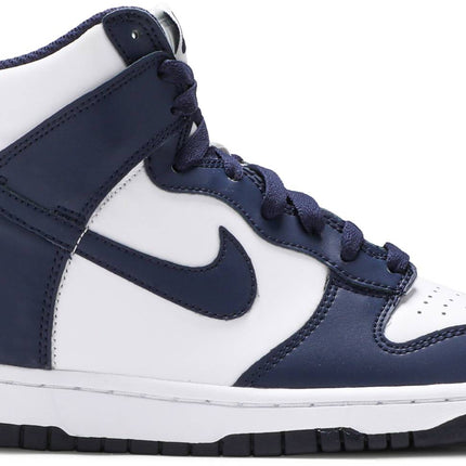 Nike Grade School Womens Dunk High Sneakers - 'Midnight Navy'