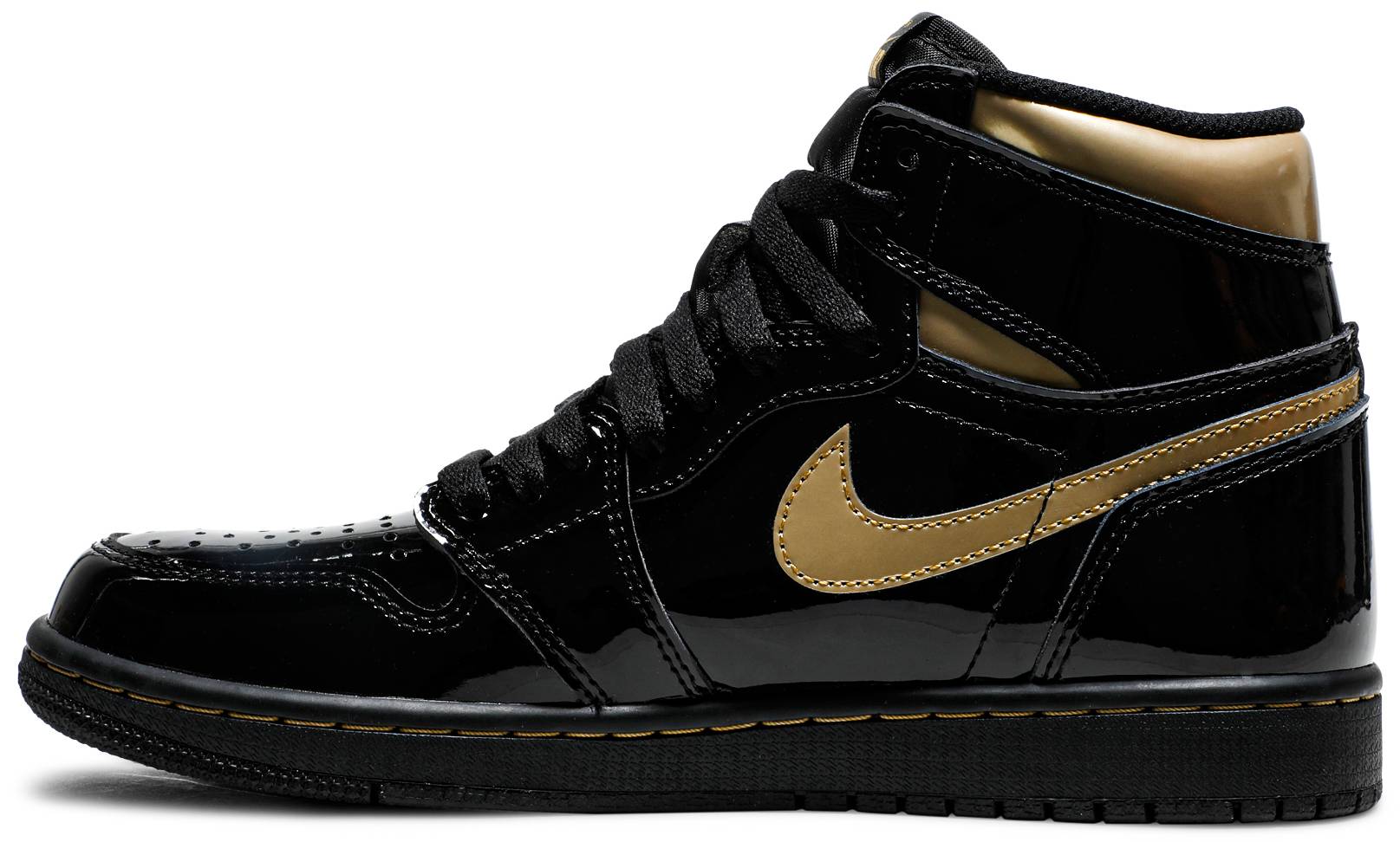 Nike air jordan gold black Clearance
