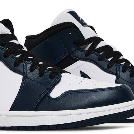 Nike Mens Air Jordan 1 Mid Sneakers - 'Armory Navy'